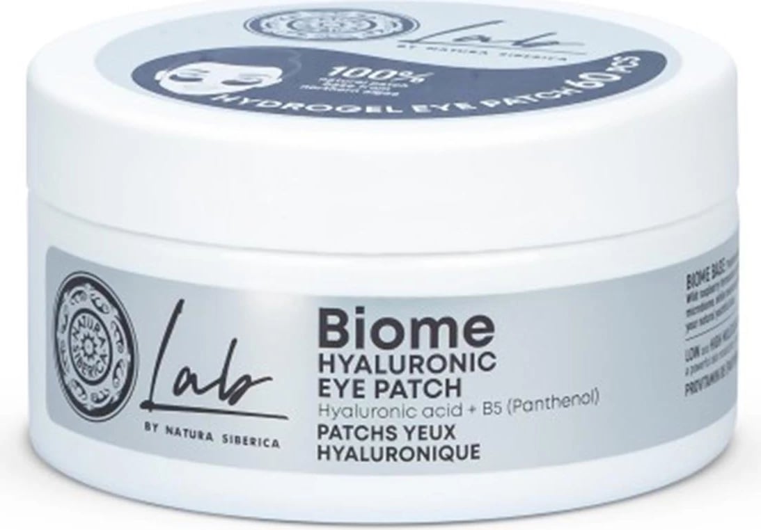 Patch për sy Natura Siberica Biome Hyaluronic unisex 60 copë