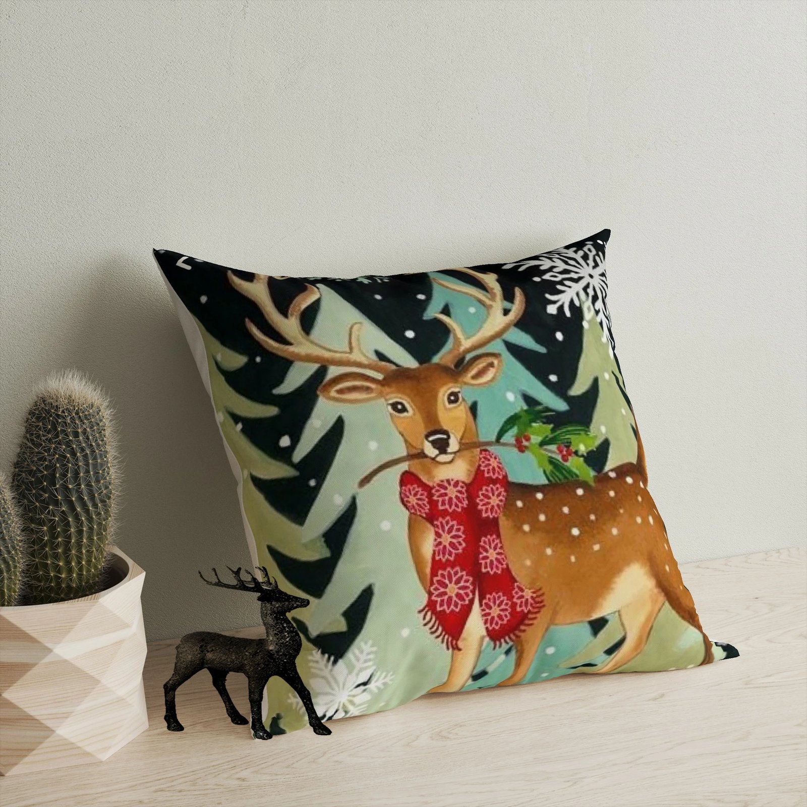 Jastëk dekorativ Aberto Design, YY202352, shumëngjyrësh, 43x43cm