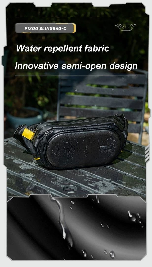 Çantë Me Ekran Led DIVOOM Pixoo slingbag-C