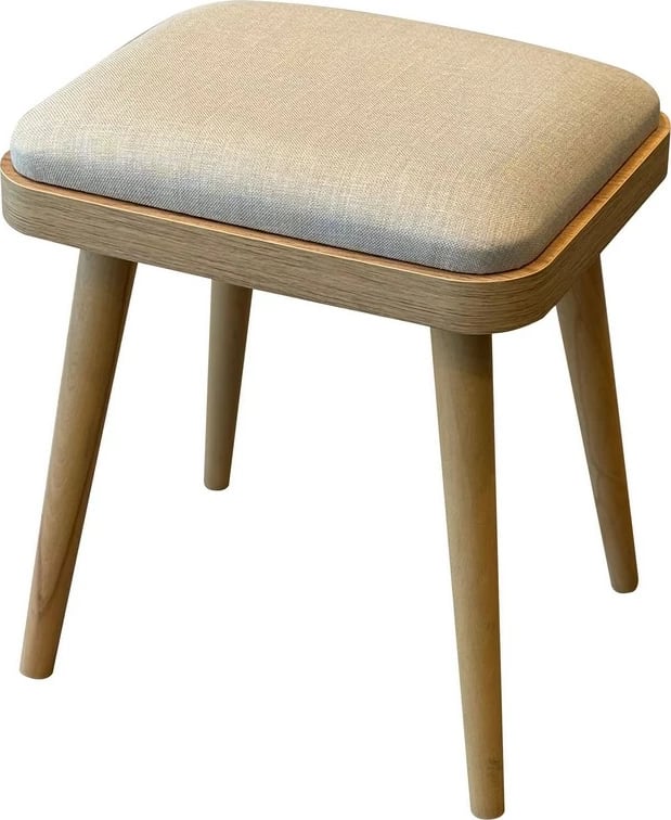 Set karrigesh të vogla (2 copë), Skye Decor Vina Mini 1005, ngjyrë lis dhe krem