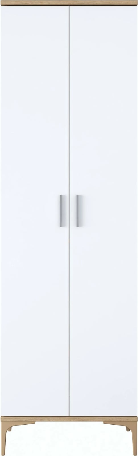 Stendë korridori, ngjyrë arrë dhe e bardhë, EA116-2746