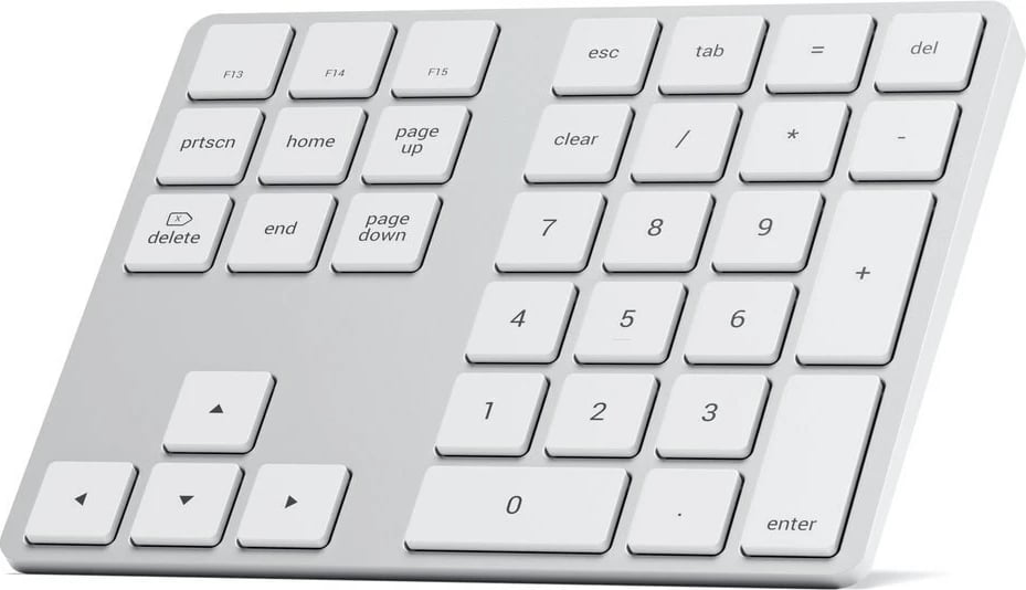 Tastierë numerike Bluetooth Satechi ST-XLABKS, Universal, Argjendtë