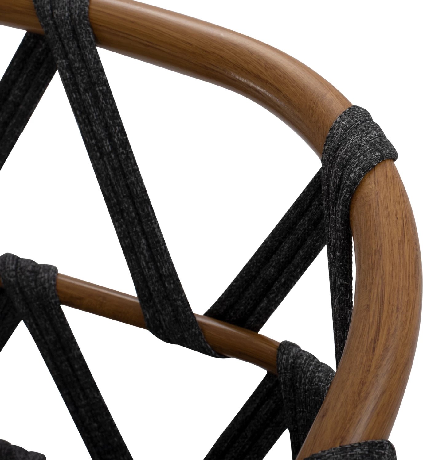 Karrige alumini RICKO FH5782.11 me rripa të gjerë gri 57x61x79 cm