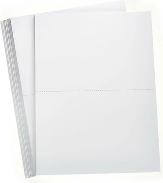 Letër fotokopje Next A4 me perforim (2xA5), 500 fletë, 80g