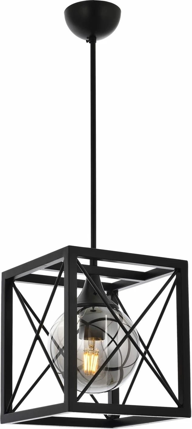 Llambë tavani Opviq, metal i zi, AV-1732-1BSY