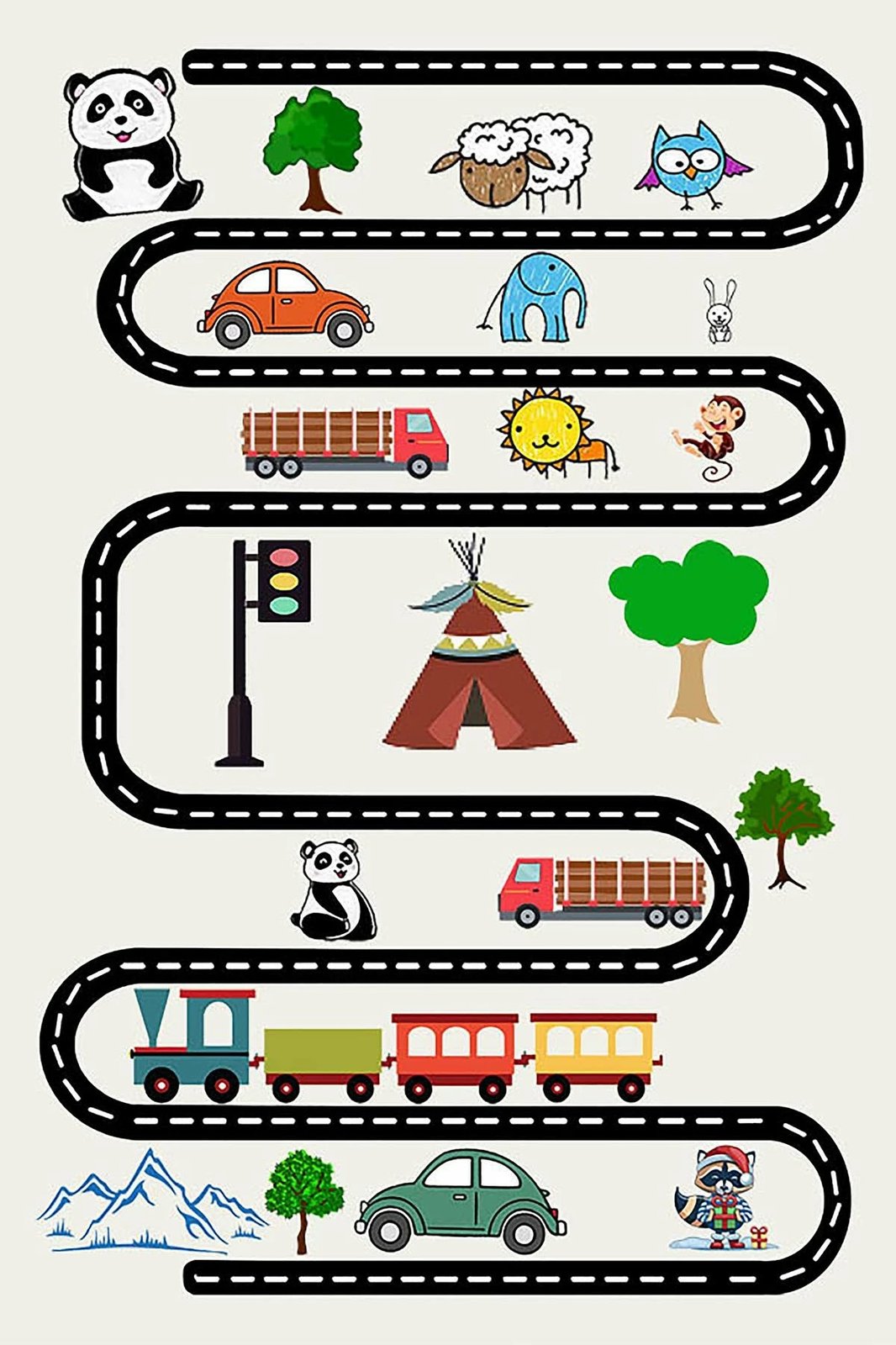 Qilim për korridor, shumëngjyrësh, Conceptum Hypnose, HMNT515, 80x150cm