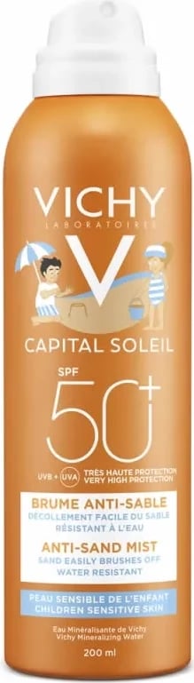 Spray kundër diellit për fëmijë Vichy Capital Soleil SPF50+, 200ml