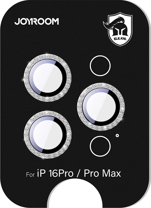 Xham mbrojtës për kamera Joyroom JR-MSJ0308 për iPhone 16 Pro/16 Pro Max, argjend