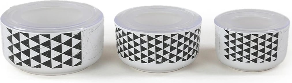 Set kuti qeramike për ruajtje (6 copë), Hermia Concept, ST048003F022A332000MAF8100