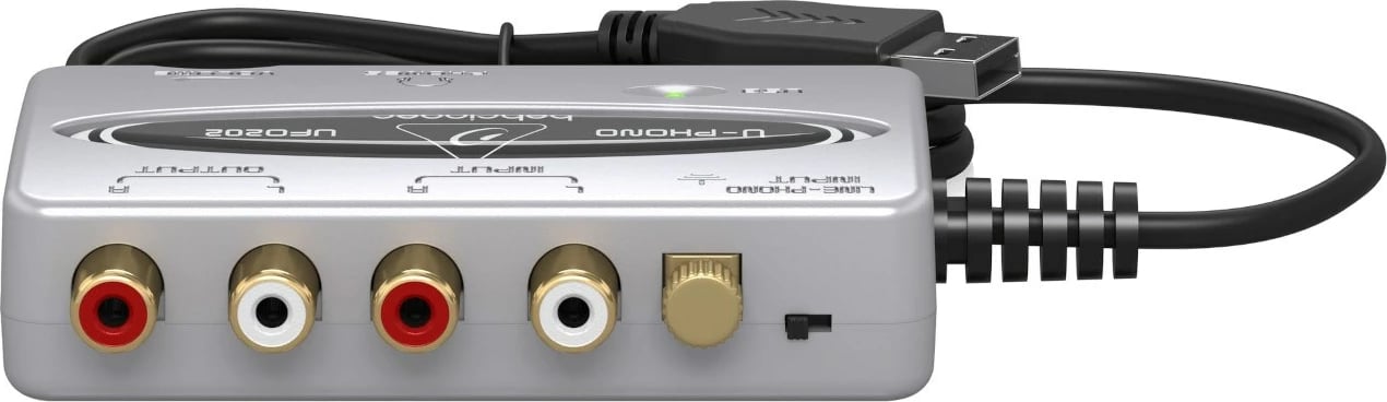 Ndërfaqe audio Behringer UFO202, USB, e zezë