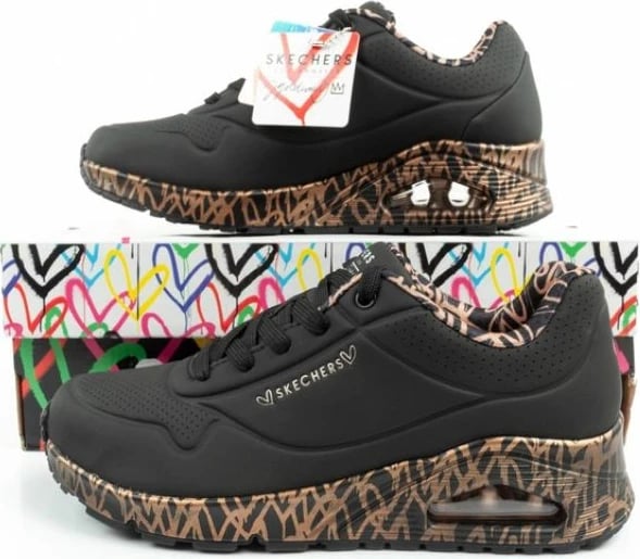 Atlete sportive për femra Skechers, të zeza