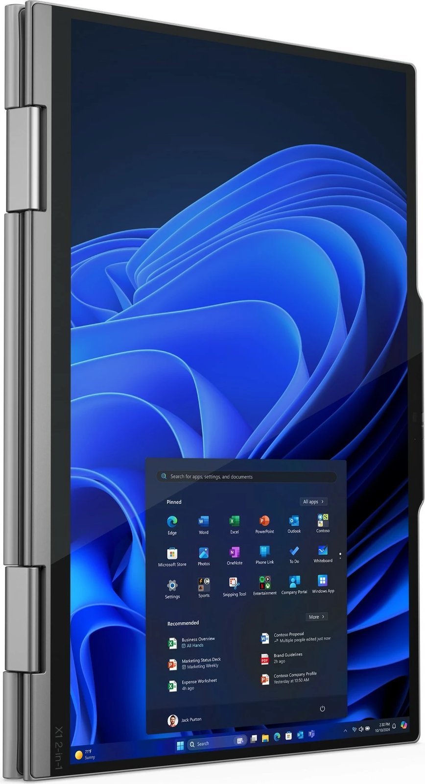 Kompjuter Lenovo X1 2in1 G10, Ultra7 255U, 32GB RAM, 1TB SSD, 14 inch, gri Kompjuter Lenovo X1 2in1 G10, Ultra7 255U, 32GB RAM, 1TB SSD, 14 inch, gri
