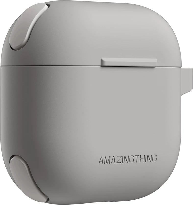 Mbështjellës AmazingThing Omni Case për AirPods 4, Gri