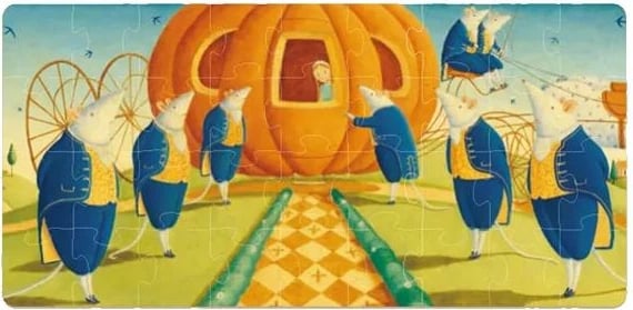 Puzzle Mideer Cinderella 36 Copë