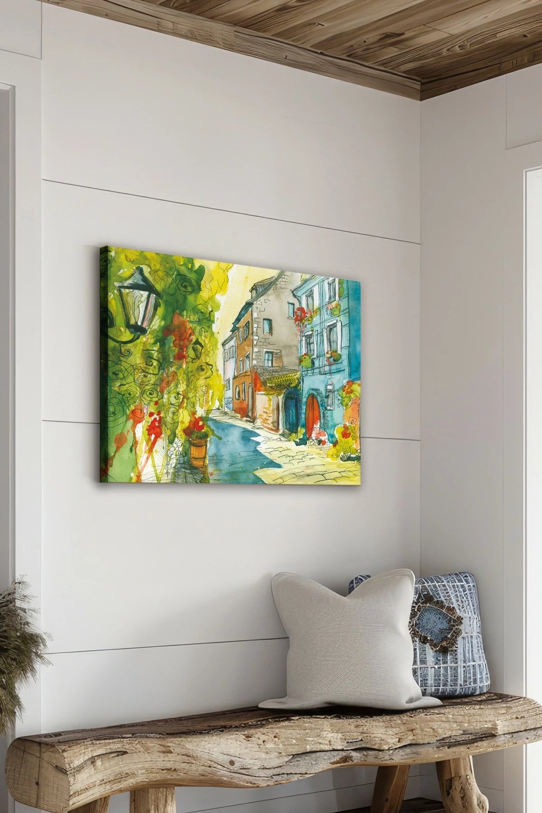 Pikturë dekorative në kanavacë, shumëngjyrëshe, Wallity Ersyfdc171, 50x70cm