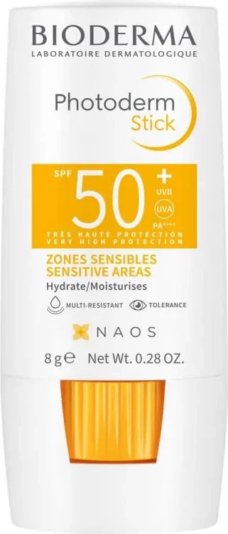 Stick për diell Bioderma Photoderm Stick SPF50+, 8g