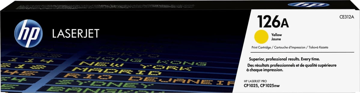 Toner HP 126A CE312A rendiment 1000 faqe standard i verdhë