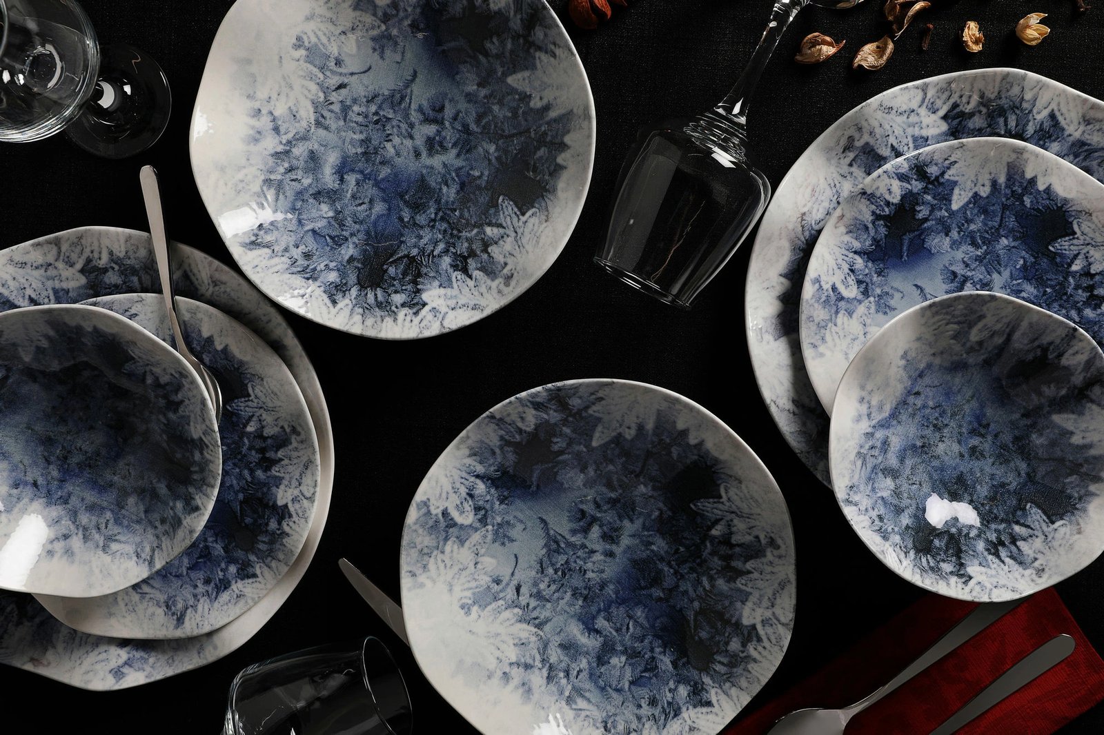 Set enësh për drekë (24 copë), Hermia, GBSNES24Y4101968