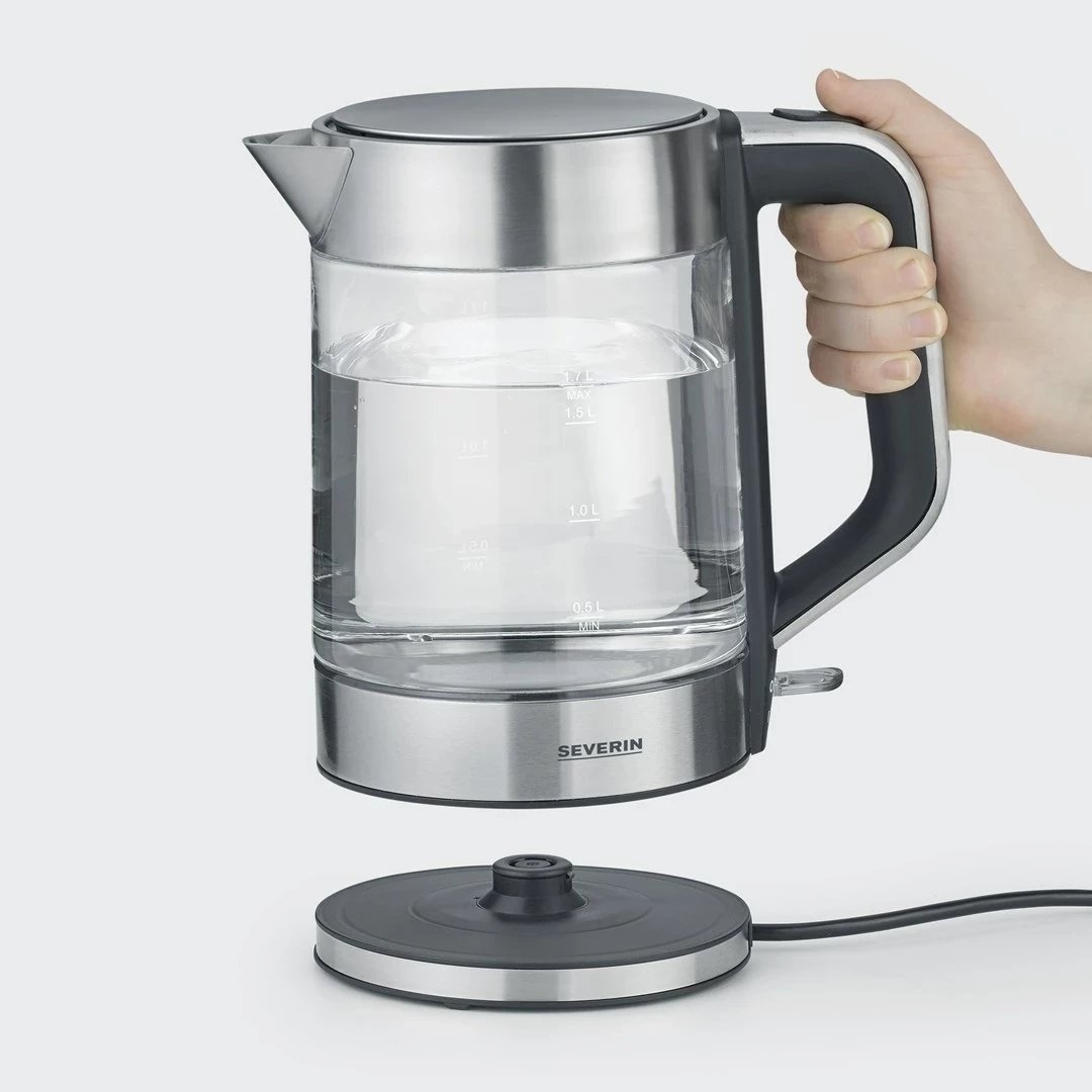 Ibrik elektrik Severin WK 3420, 1.7 L, 2200 W, Transparent