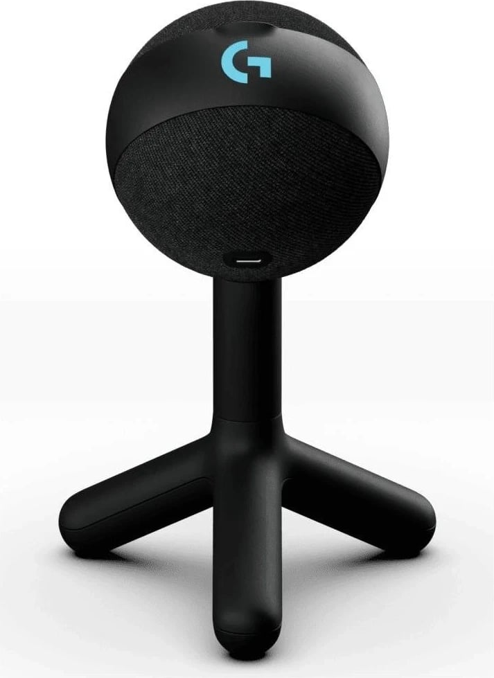 Mikrofon Logitech Yeti Orb, për lojtarë dhe streaming, i zi