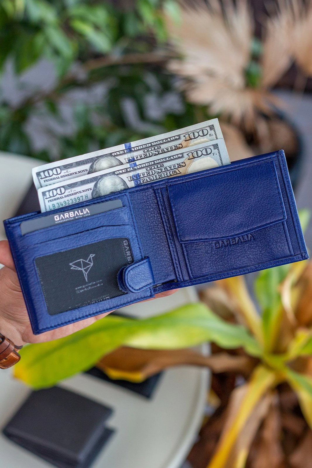 Portofol për burra, ngjyrë navy blue, Zoozie Bags, Schalke