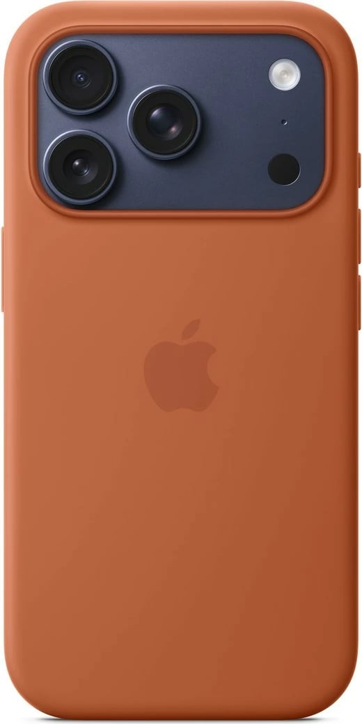 Mbështjellës silikon MagSafe për iPhone 17 Pro Apple, Terracotta