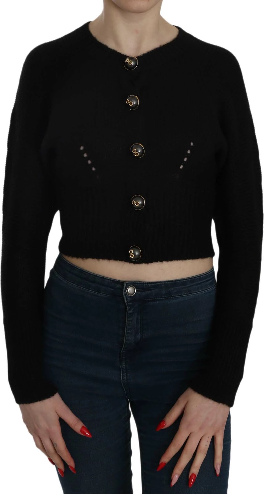 Triko për femra Dolce & Gabbana, e zezë 