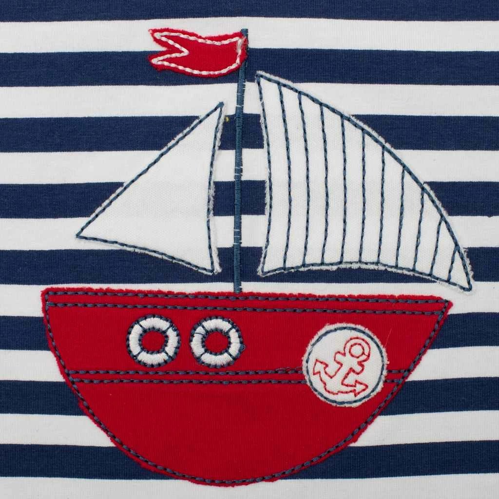 Kombinezon veror bebe, New Baby Marine, madhësi 56 (0-3m), blu