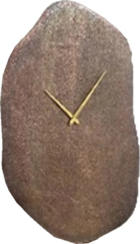 Orë muri Templa, alumini, ngjyrë bakri antike, 65x44x1 cm