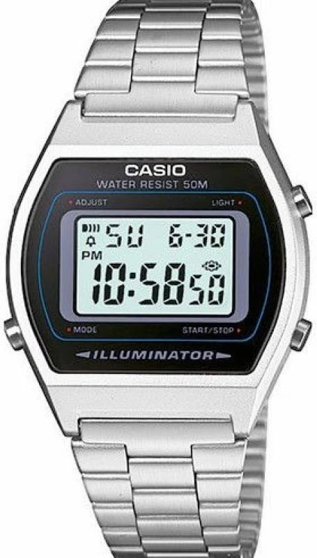 Orë dore unisex Casio, argjend