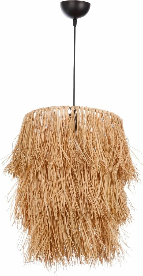 Llambë tavani Opviq, kapak rafie, natyrale, Tassel Llambë tavani Opviq, kapak rafie, natyrale, Tassel