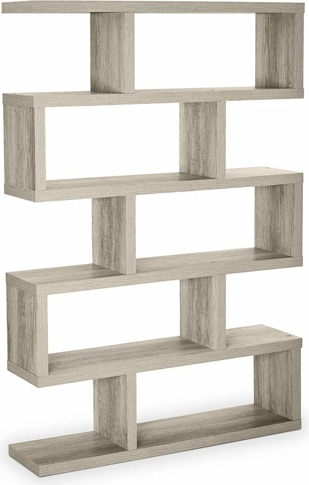 Raft librash System, ngjyrë sonoma, 120x29x179 cm