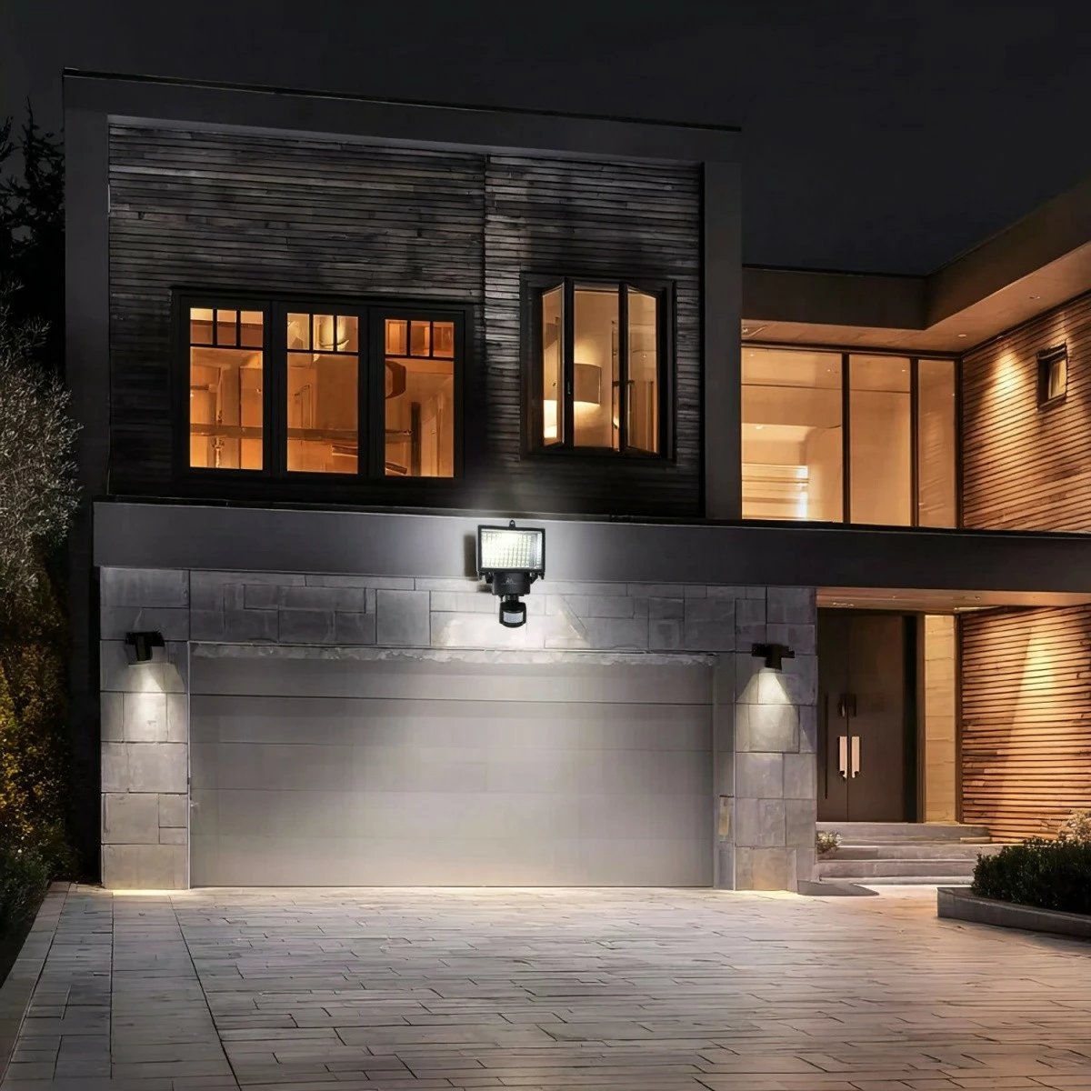 Prozhektor LED solar me sensor lëvizjeje IP44, Maclean MCE442, 6W, 360 lm, 6000K, bateri 2400 mAh