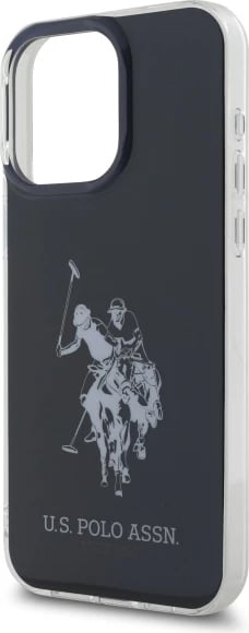 Mbështjellës U.S. Polo Assn. USHCP15XTPUHRBK për iPhone 15 Pro Max 6.7", Shiny Big Logo, zi Mbështjellës U.S. Polo Assn. USHCP15XTPUHRBK për iPhone 15 Pro Max 6.7", Shiny Big Logo, zi