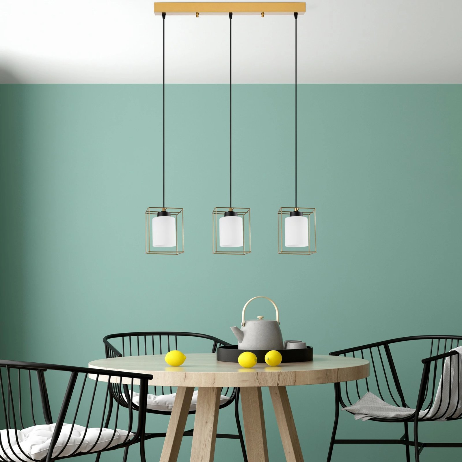 Llambë tavani Opviq Swank, ngjyrë ari, 702-8