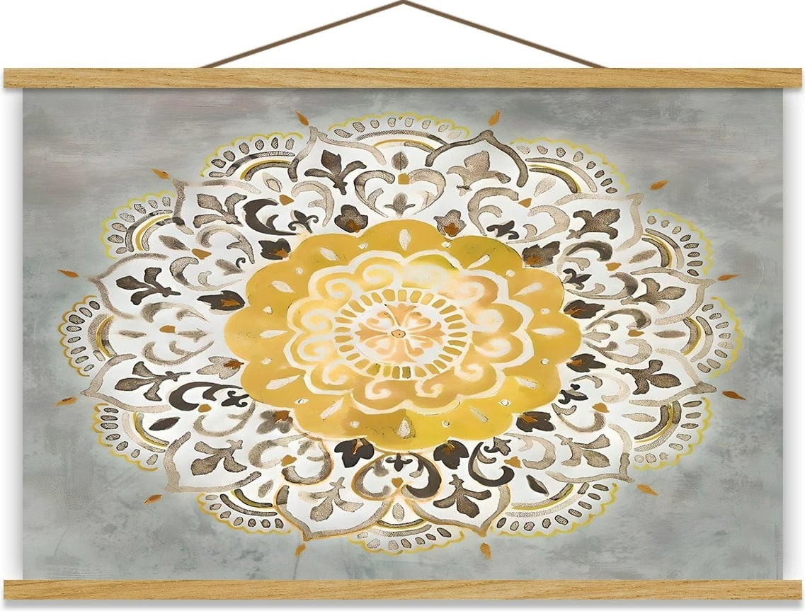 Pikturë dekorative me kornizë, Wallity, MRG29, shumëngjyrëshe, 50x70cm