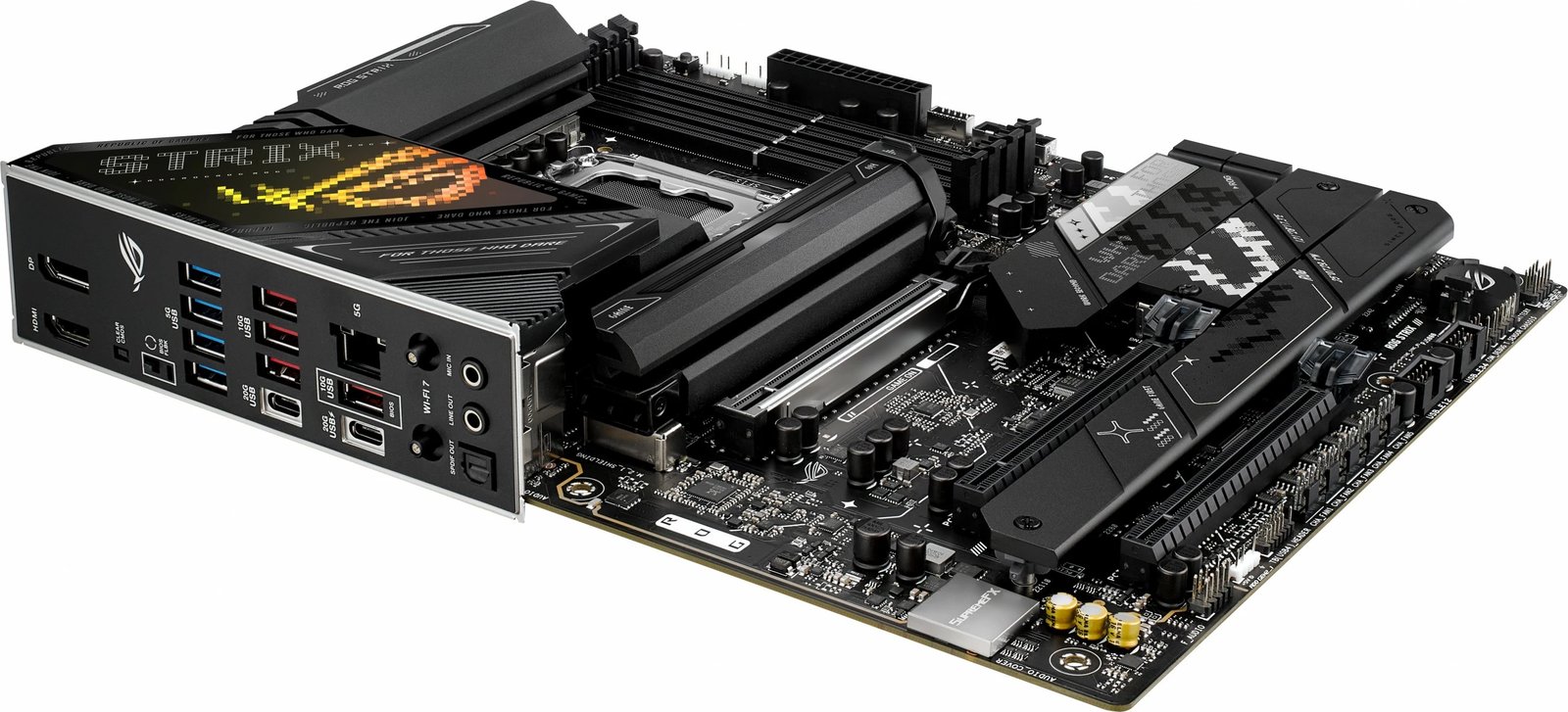 Pllakë amë ASUS ROG STRIX Z890-H, Intel, LGA 1851, DDR5-SDRAM, 256 GB Pllakë amë ASUS ROG STRIX Z890-H, Intel, LGA 1851, DDR5-SDRAM, 256 GB