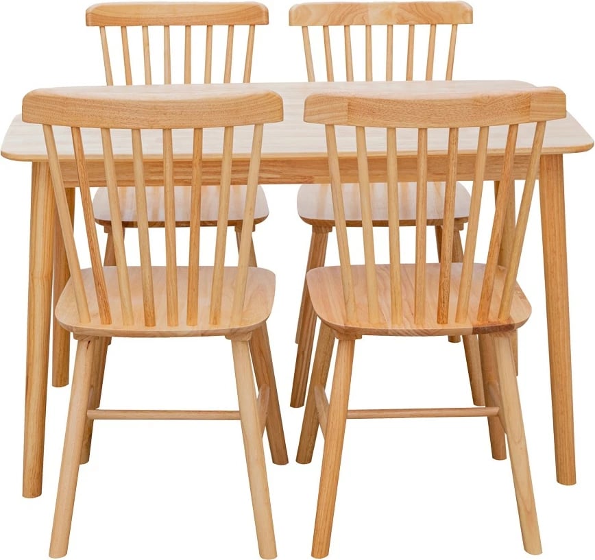 Tavolinë XINDEYA Setra, Ngjyra Lisi Natyral, H74x120x75cm