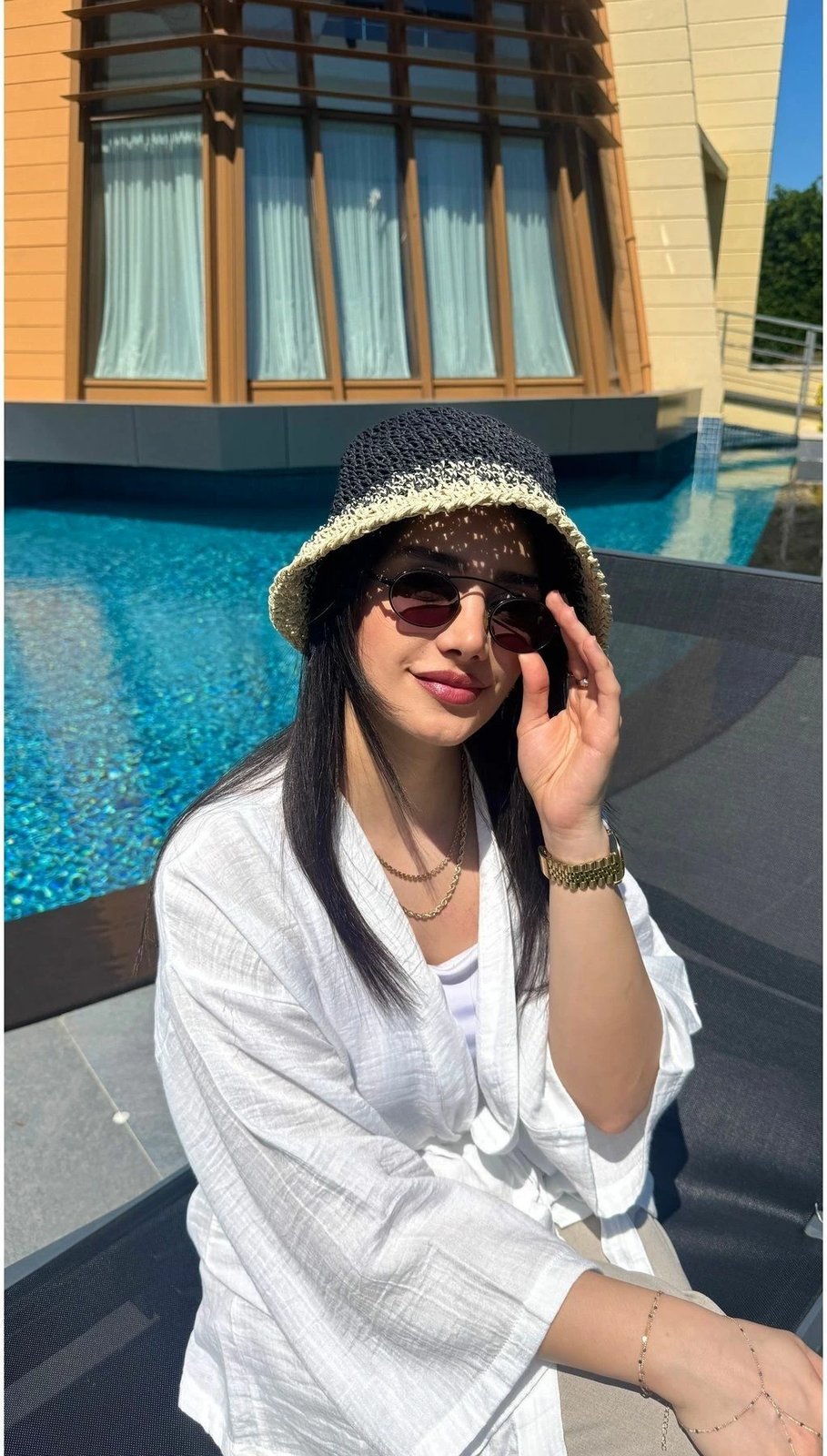 Kapelë grash Jumeon, Hsr2072, e zezë, bezhë