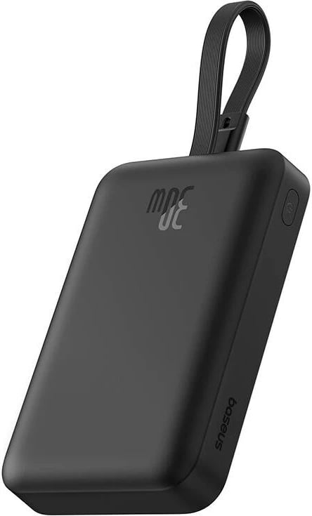 Powerbank Baseus Magnetic Mini 10000mAh, USB-C 30W MagSafe, e zezë