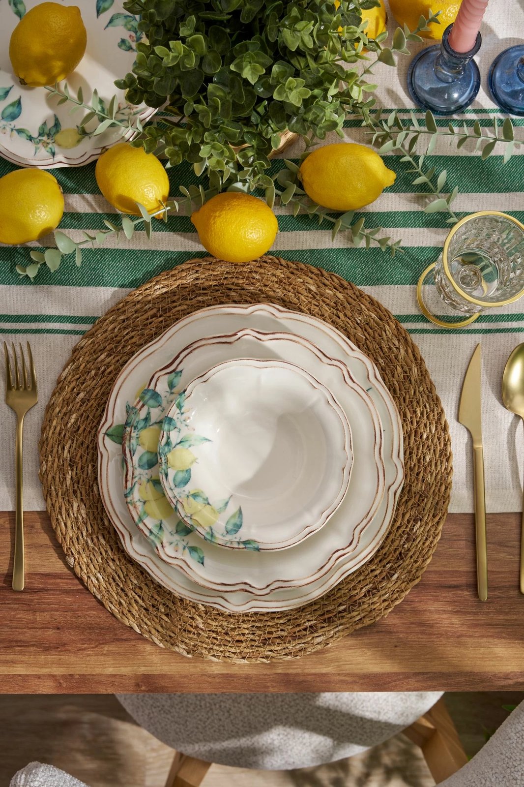 Set enësh për drekë (24 copë), Hermia Concept, Sunny Grove