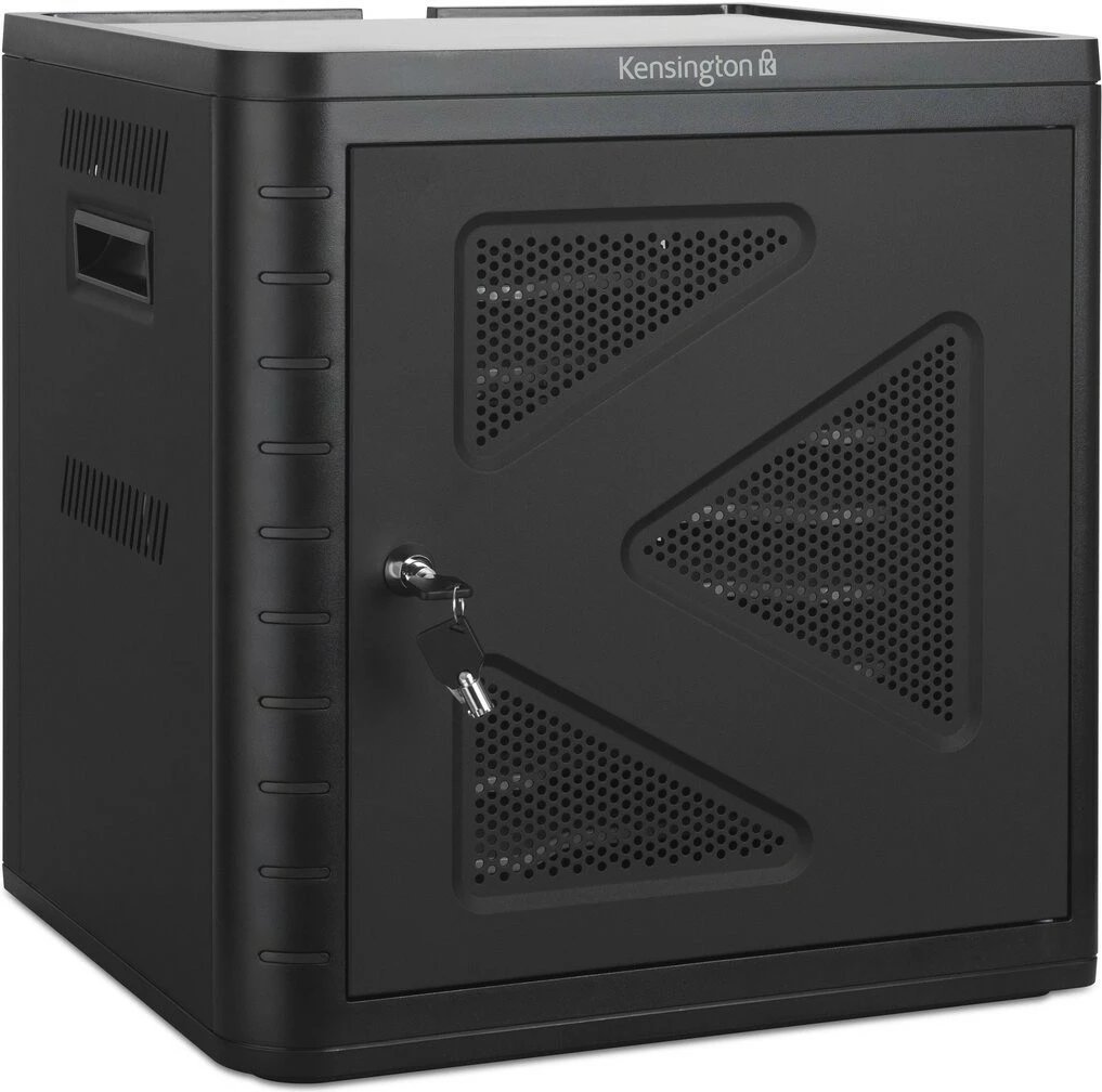 Kabinet karikues Kensington Charging Cabinet USB-C, i zi