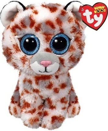 Pelush leopard, TY, Coco 37363, 15 cm, kafe/gri/bardhë Pelush leopard, TY, Coco 37363, 15 cm, kafe/gri/bardhë
