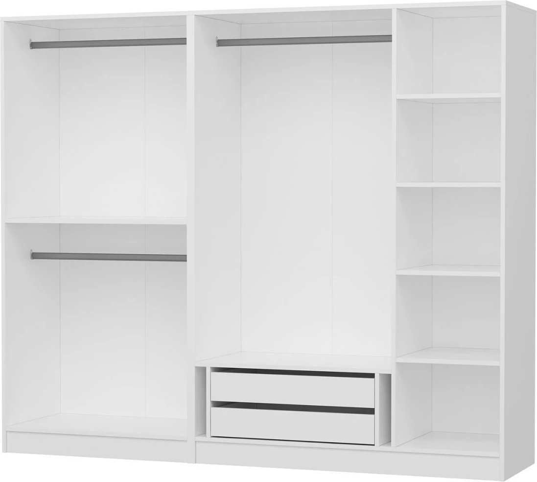 Dollap Skye Decor, ngjyrë e bardhë, Kale Country, 2450