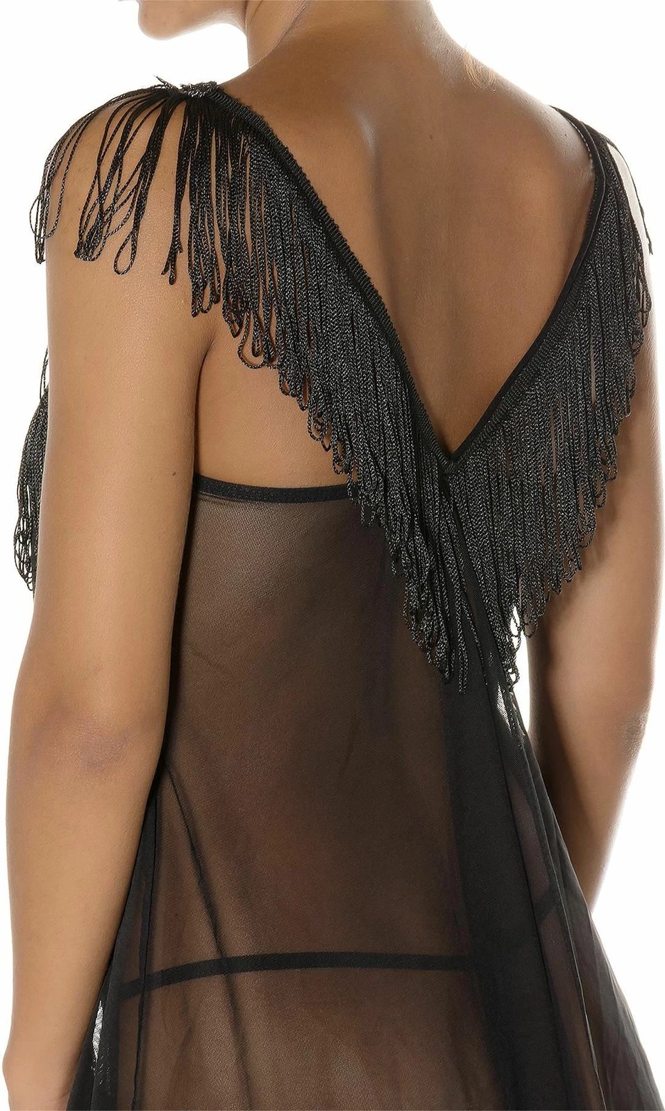 Babydoll i zi sensual Jumeon, 001-000039, për femra