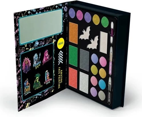 Set pikturimi fytyre Monster High Clementoni, shumëngjyrësh