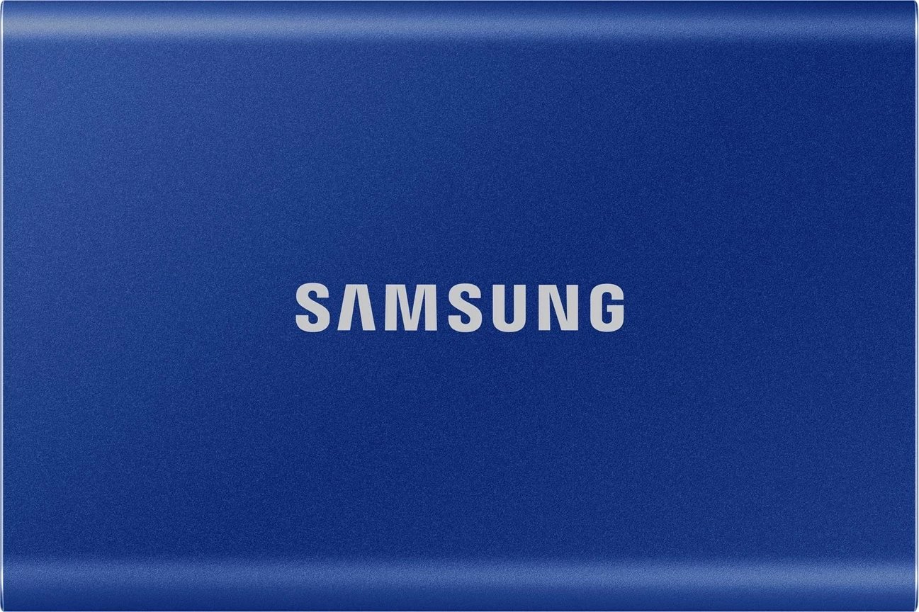 SSD i jashtëm Samsung T7, 2 TB, USB Type-C 3.2 Gen 2, Blu