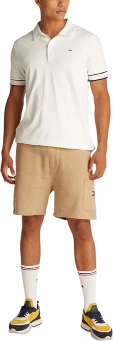 Maicë polo për meshkuj Tommy Hilfiger Jeans, të bardhë