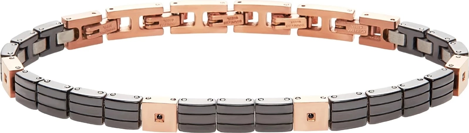Byzylyk për meshkuj BREIL JEWELS TJ3271, rozë gold/gri