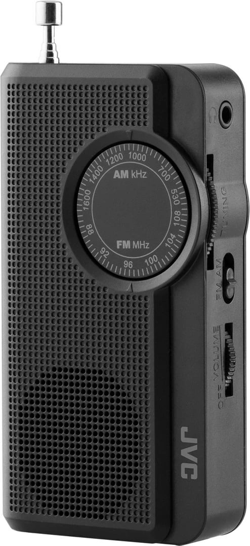 Radio portativ JVC RA-E311B, FM, i zi
